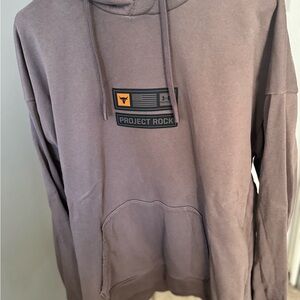 Under Armour Gray Hoodie Soft Relaxed Fit